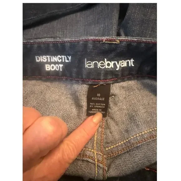Lane Bryant Distinctly Boot Jeans - Size 18 - Picture 4 of 10